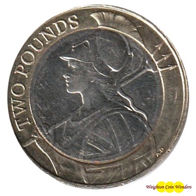 2016 £2 Coin - Britannia's Renaissance - Click Image to Close